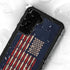 Blue Bullet American Flag Galaxy S24 Plus Waterproof Case